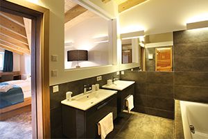 Kat. AA Doppelzimmer - Bad<br>Beispielzimmer